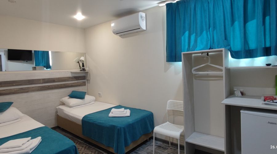 Стандартный Эконом без окна 2-местный 1-комнатный