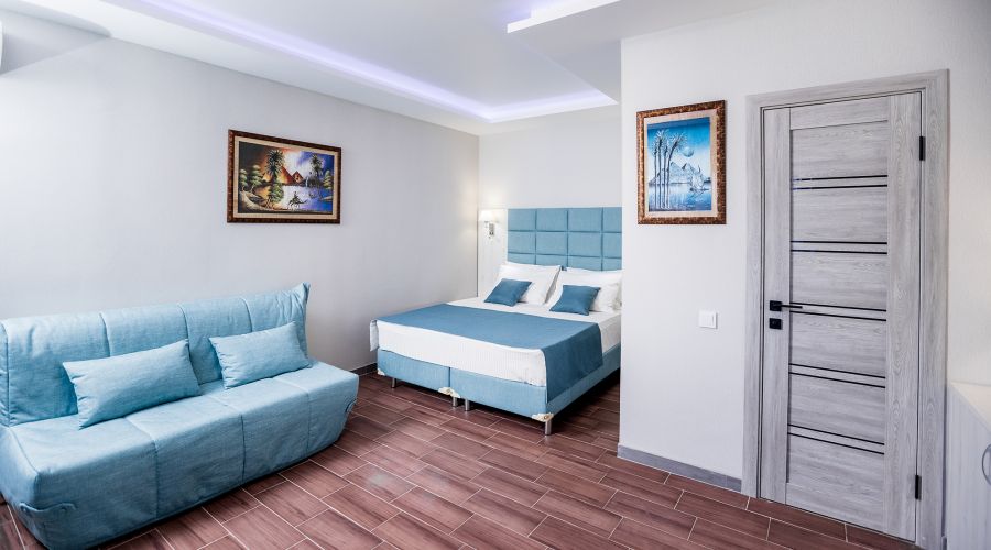 Семейный 4-местный с балконом