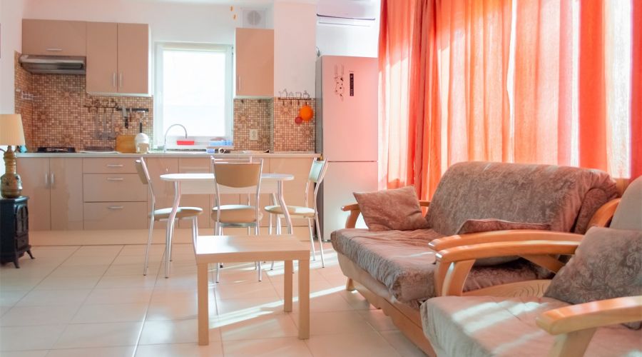 Студия Студия 6-местная Апартаменты