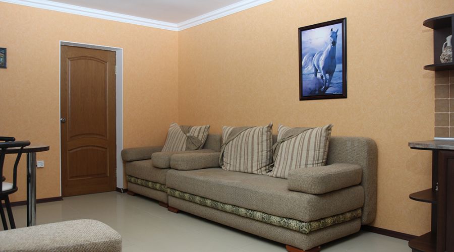 Люкс 4-местный 2-комнатный с балконом (номер 1)