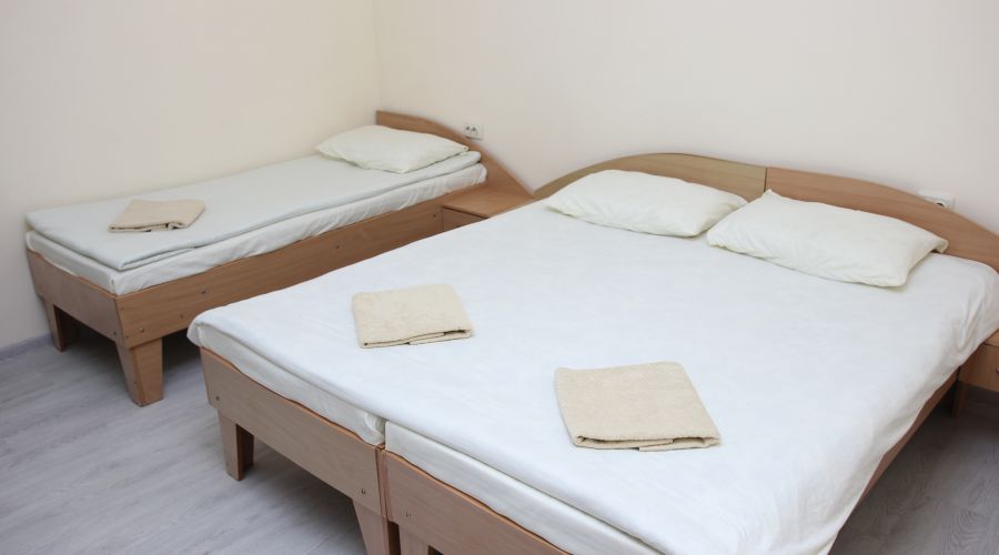 Стандарт 3-местный 1-комнатный (море)