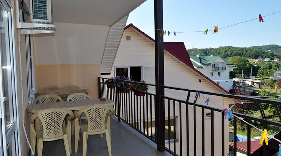 Стандартный 4-местный 1-комнатный