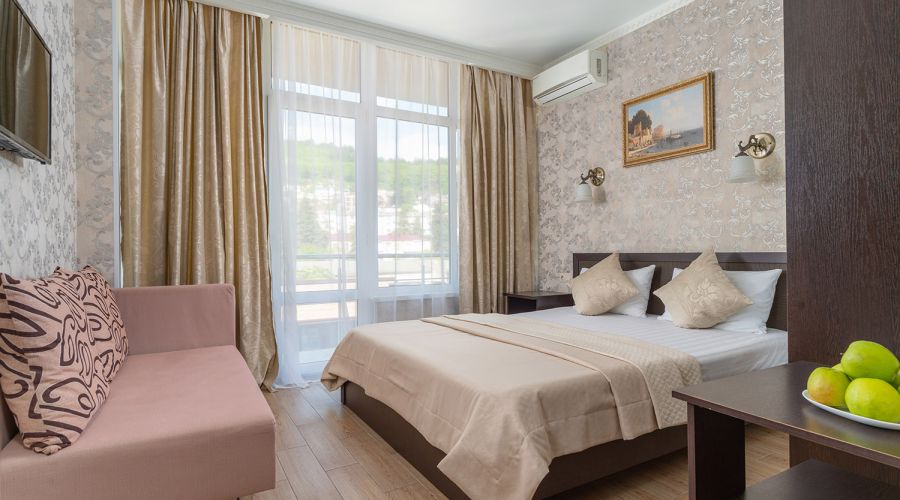 Делюкс Делюкс с балконом и видом на горы