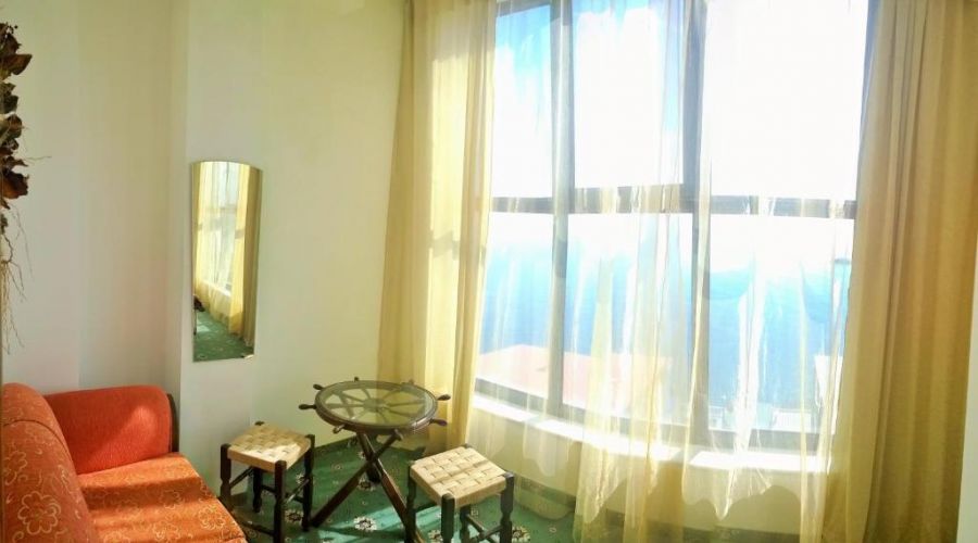 Люкс 4-местный 2-этажный 3-комнатный с видом на море (с балконом, лоджией)