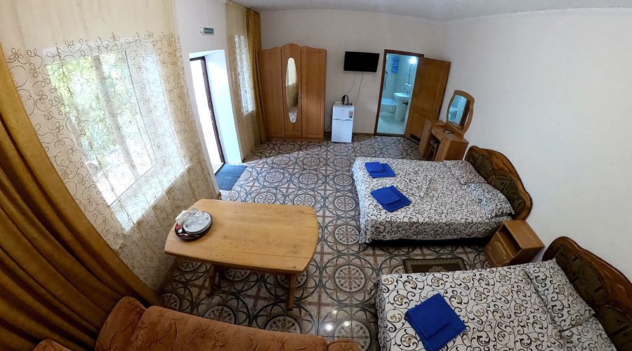 Семейный 4-местный 1-комнатный