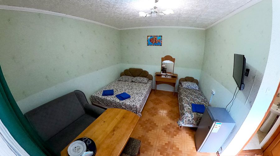 Семейный 3-местный 1-комнатный