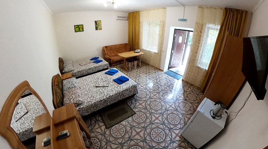 Семейный 4-местный 1-комнатный