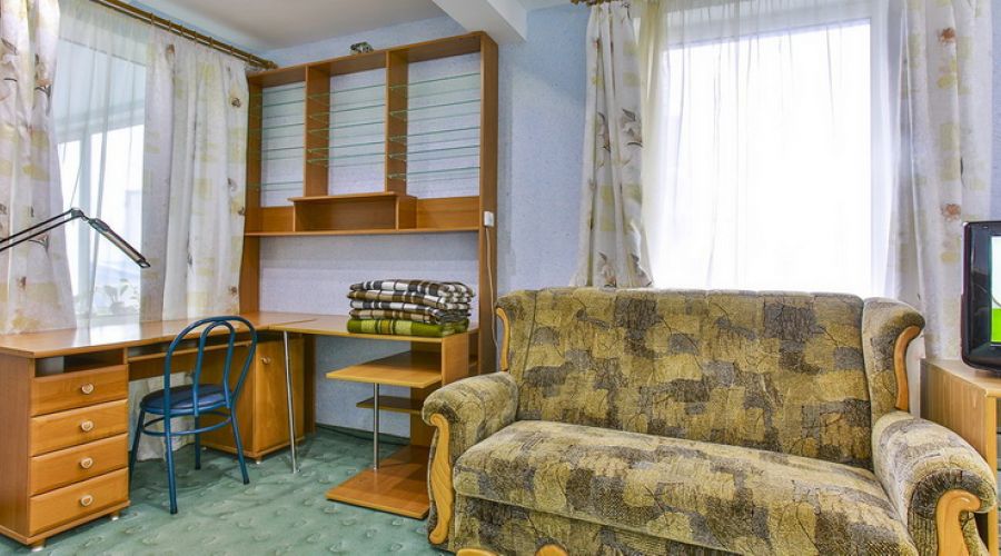 Семейный 6-местный 1-комнатный