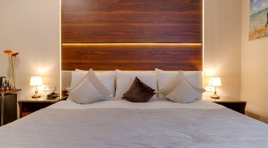 Делюкс 2-местныйDBL вид на сад