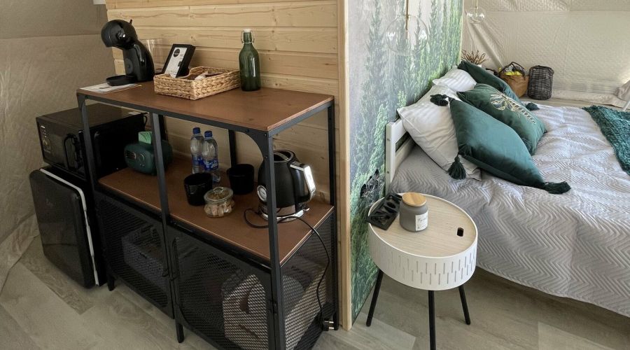 Купольный дом 2-местный люкс-шатер