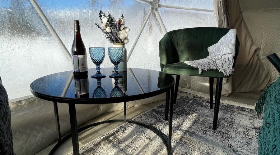 Купольный дом 2-местный люкс-шатер