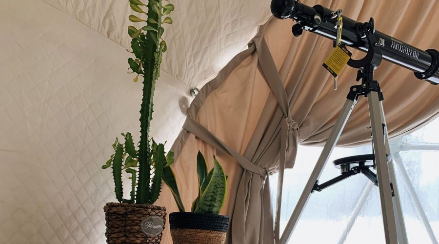 Купольный дом 2-местный люкс-шатер