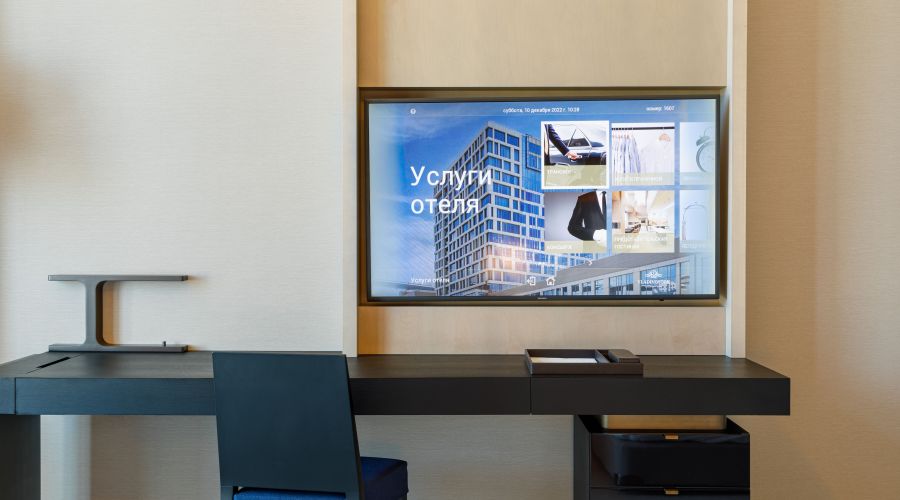 Супериор 2 мест TWIN вид на город