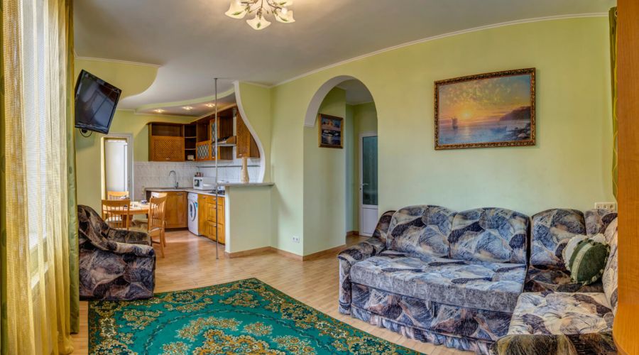 Апартаменты улучшенные 4-местные 2-комнатные с террасой