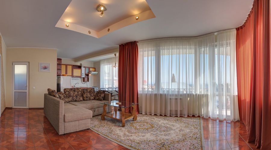 Апартаменты улучшенные 4-местные 2-комнатные с балк