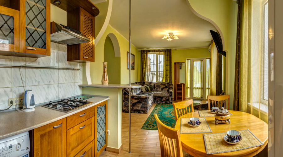 Апартаменты улучшенные 4-местные 2-комнатные с террасой