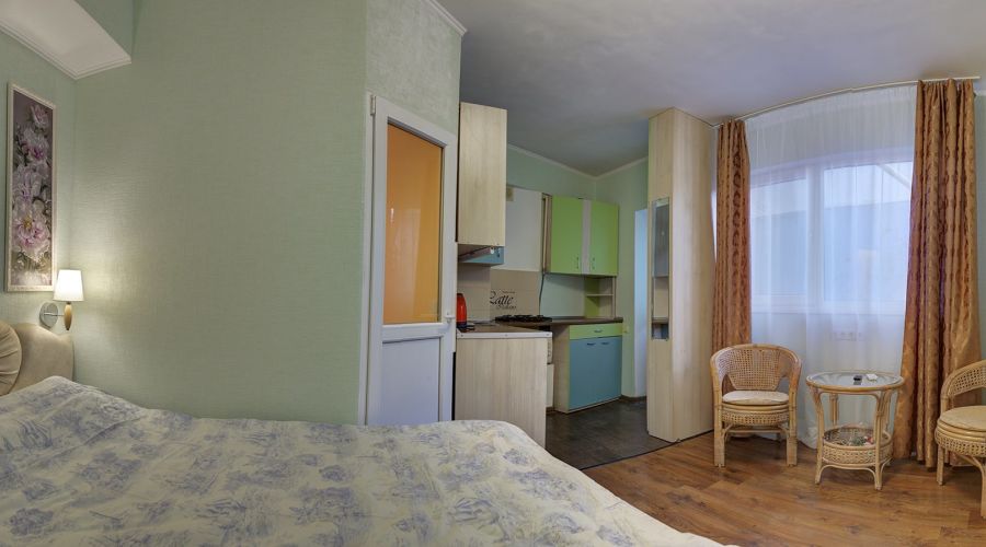 Студия "Ласточка" 2-местный 1-комнатный