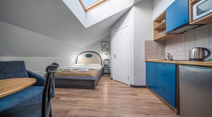 Студия с кухней