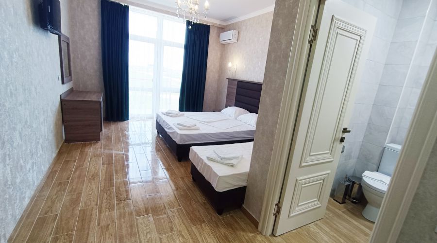 Стандарт 3-местный 1-комнатный