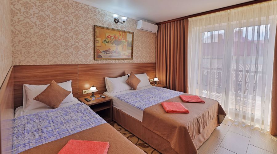 Номер 2-местный номер с раздельными кроватями