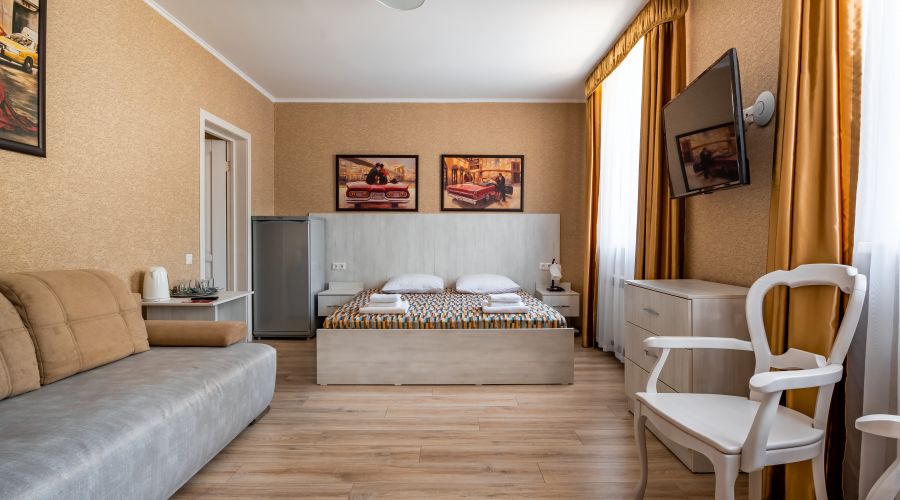 Семейный 5-местный 2х-комнатный