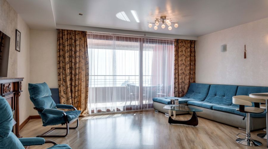 Апартаменты Делюкс 1-спальня вид на море №117