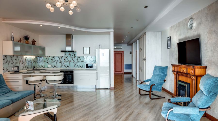 Апартаменты Делюкс 1-спальня вид на море №117