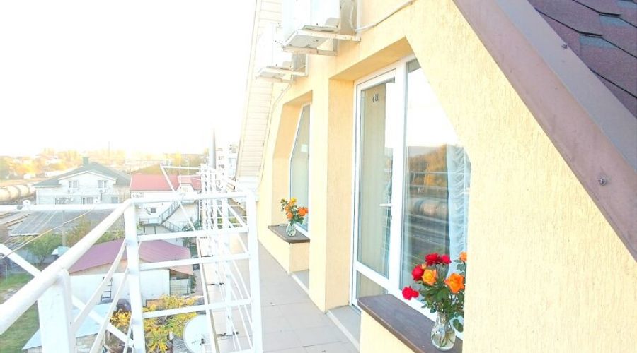 Мансарда Семейный 3-местный 1-комнатный с балконом