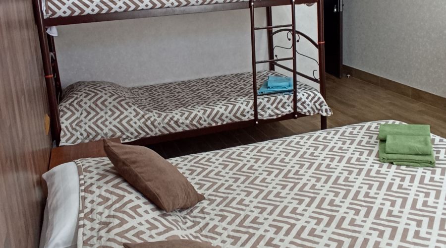 Семейный 4-местный 1-комнатный