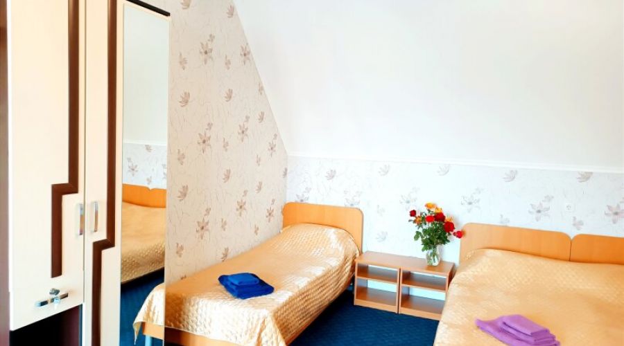 Мансарда Семейный 3-местный 1-комнатный с балконом