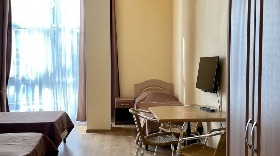 Стандарт 4-местный 1-комнатный