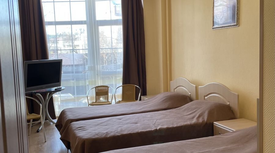 Комфорт 3-местный с панорамным окном