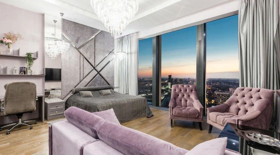 Апартаменты 2-местный Люкс 37 этаж 55 кв.м. ЖК «Neva Towers»