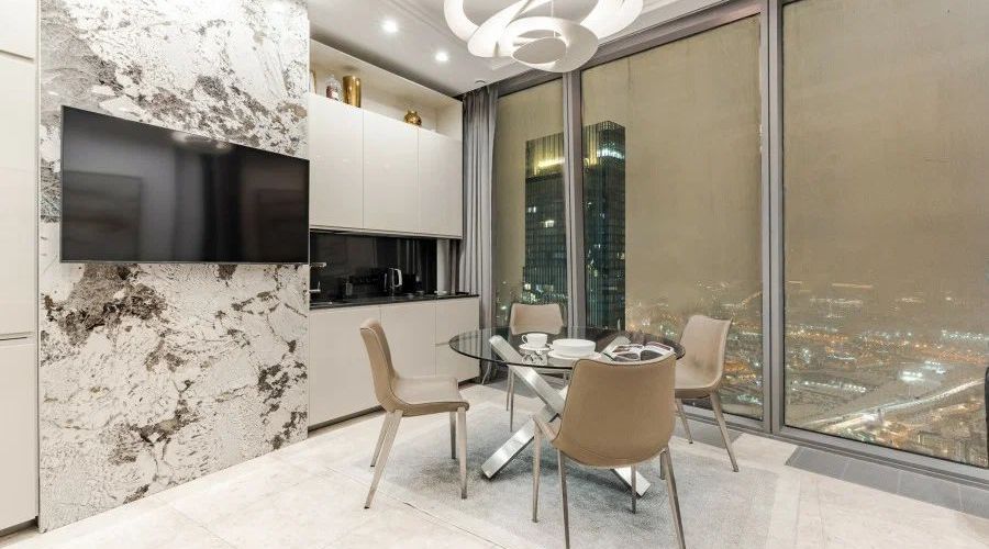 Апартаменты 2-местный 2-комнатный Люкс 77 этаж, 55 кв. ЖК «Федерация»