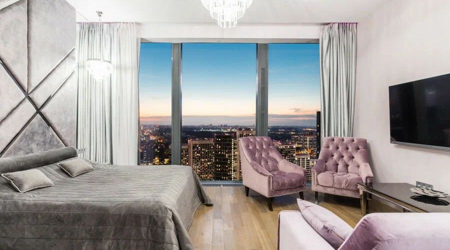 Апартаменты 2-местный Люкс 37 этаж 55 кв.м. ЖК «Neva Towers»