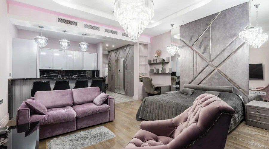 Апартаменты 2-местный Люкс 37 этаж 55 кв.м. ЖК «Neva Towers»