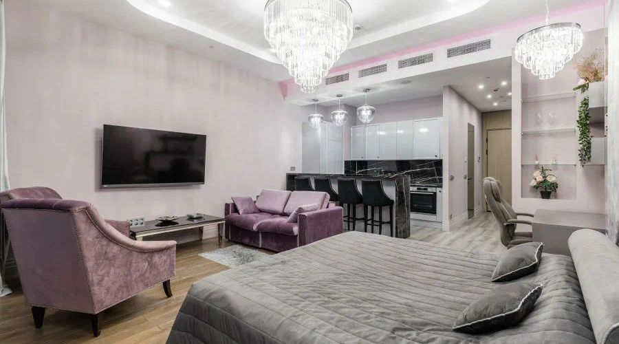 Апартаменты 2-местный Люкс 37 этаж 55 кв.м. ЖК «Neva Towers»