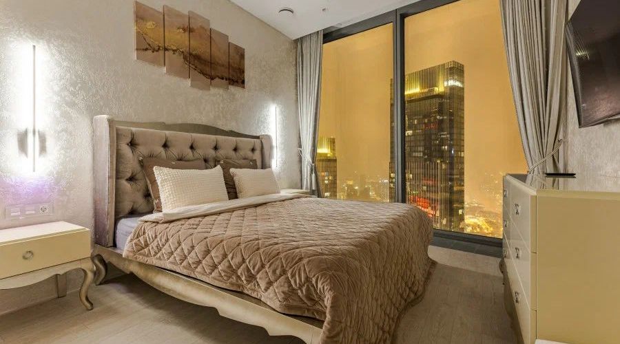 Апартаменты 2-местный 2-комнатный Люкс 77 этаж  81 кв. ЖК «Федерация»