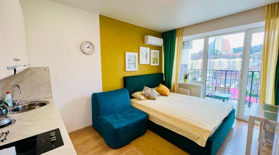 Апартаменты 2-мест - 142  этаж 6