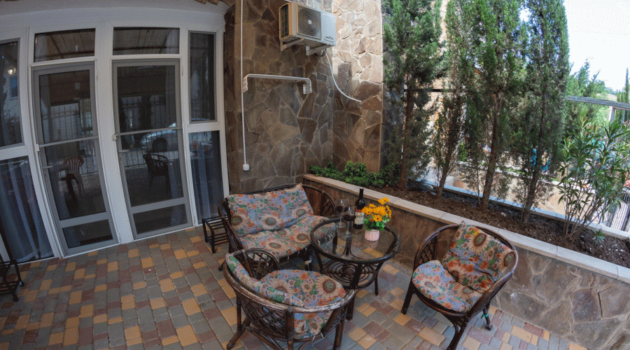 Семейный Улучшенный 6-местный 2-комнатный