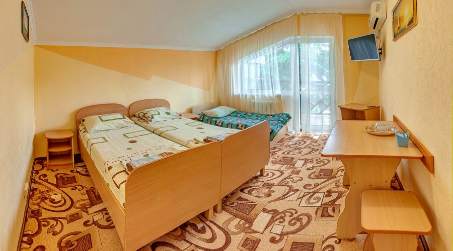 Семейный 4-местный 2-комнатный