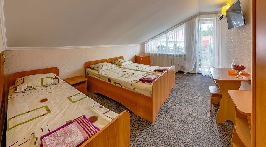 Стандарт 3-местный 1-комнатный