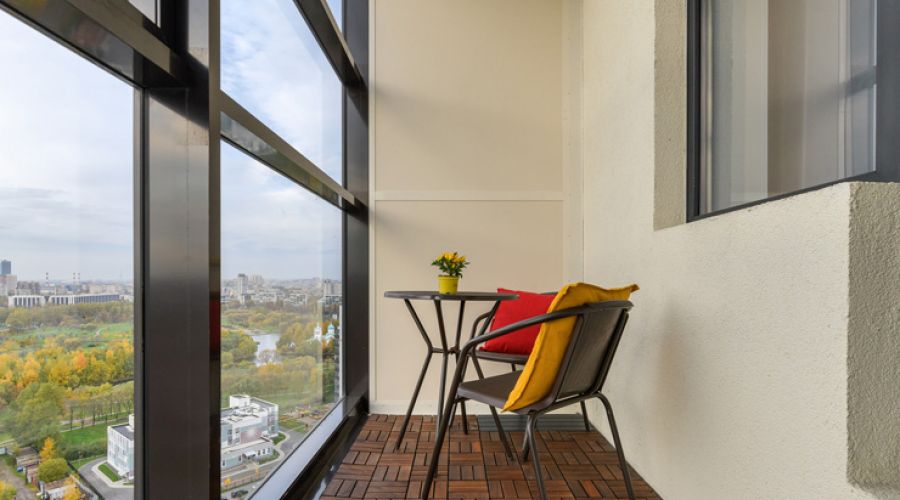 Студия 2-местная с балконом №6 (22 эт)