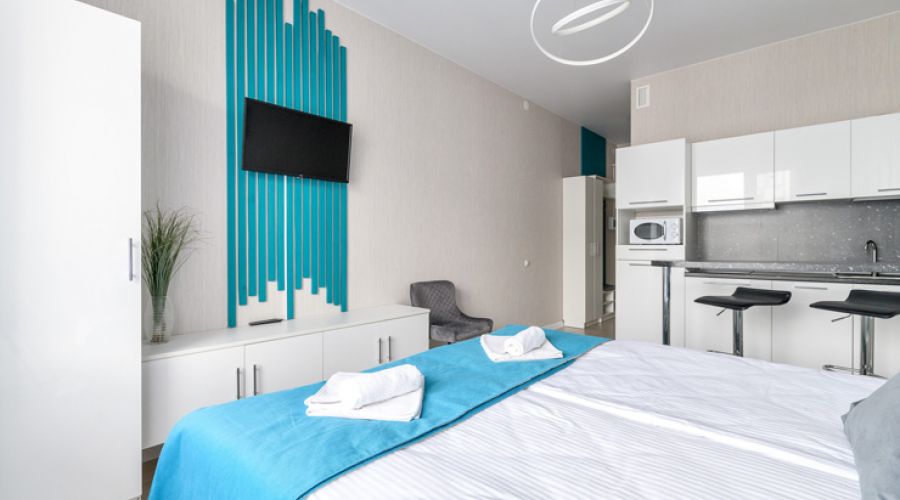 Студия 2-местная с балконом №6 (22 эт)