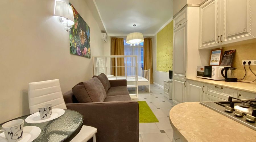 Студия 0616 4-местн. с балконом