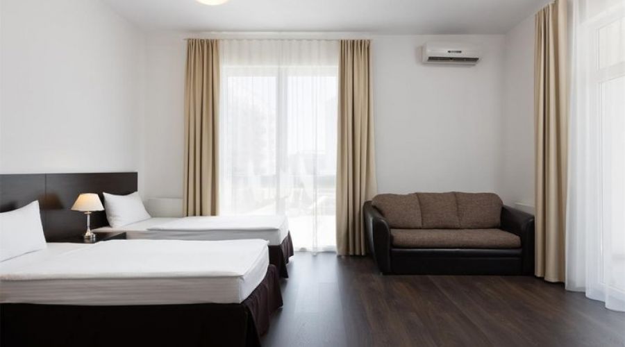 Апартаменты 2-местные 1 спальня без кухни