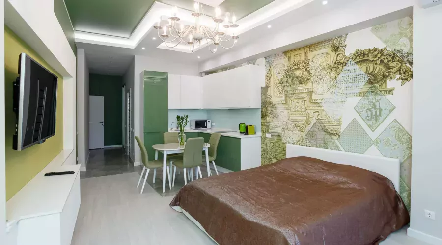 Студия 102J Комфорт 4-местная с террасой