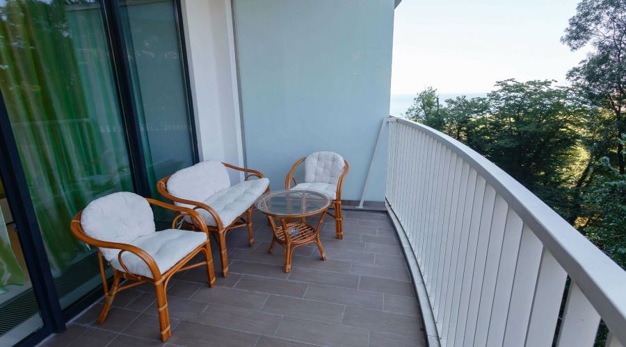 Студия 102J Комфорт 4-местная с террасой