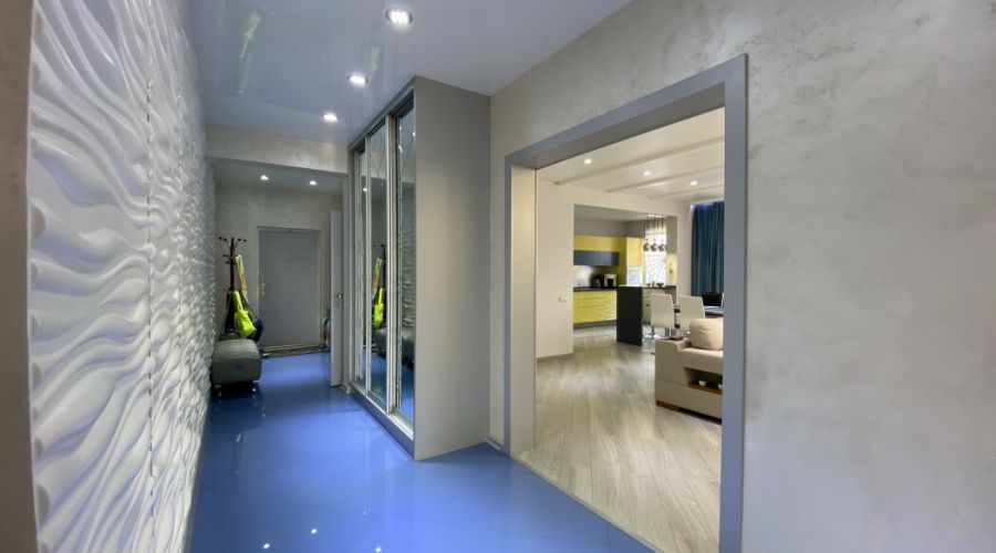 Апартаменты 0561 Видовой модерн 3-комнатные 6-местные с балконом, Первомайская 5 