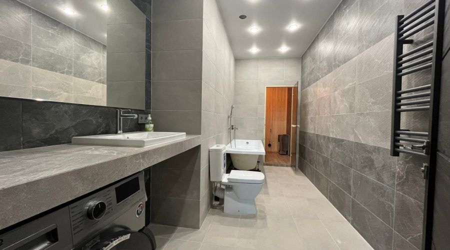 Апартаменты 0186 Евро 2-к с сауной 4-местный с балконом